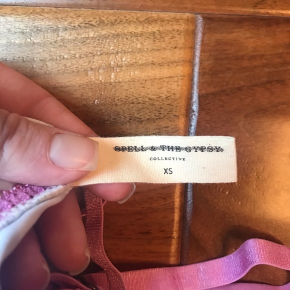 Spell & The Gypsy Floral Buttercup Bralette XS - Picture 6 of 10